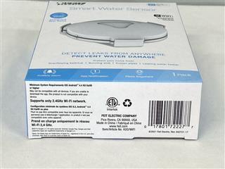 Feit Electric Smart Wi-Fi Water Leak Sensor with Audible Alarm, Wireless